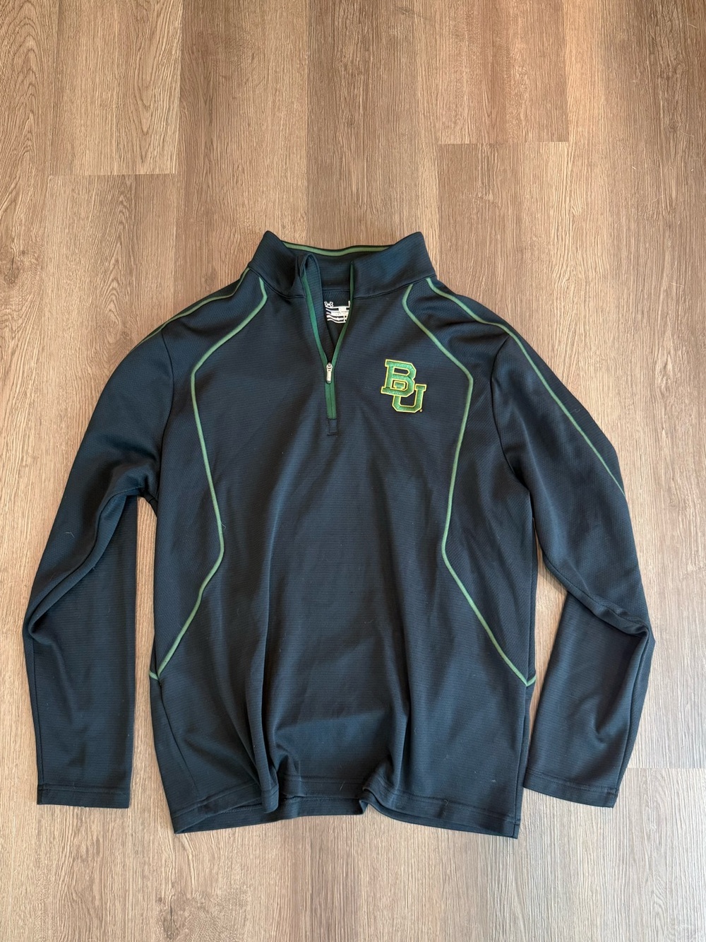 Baylor University Quarterzip Pullover Go Bears